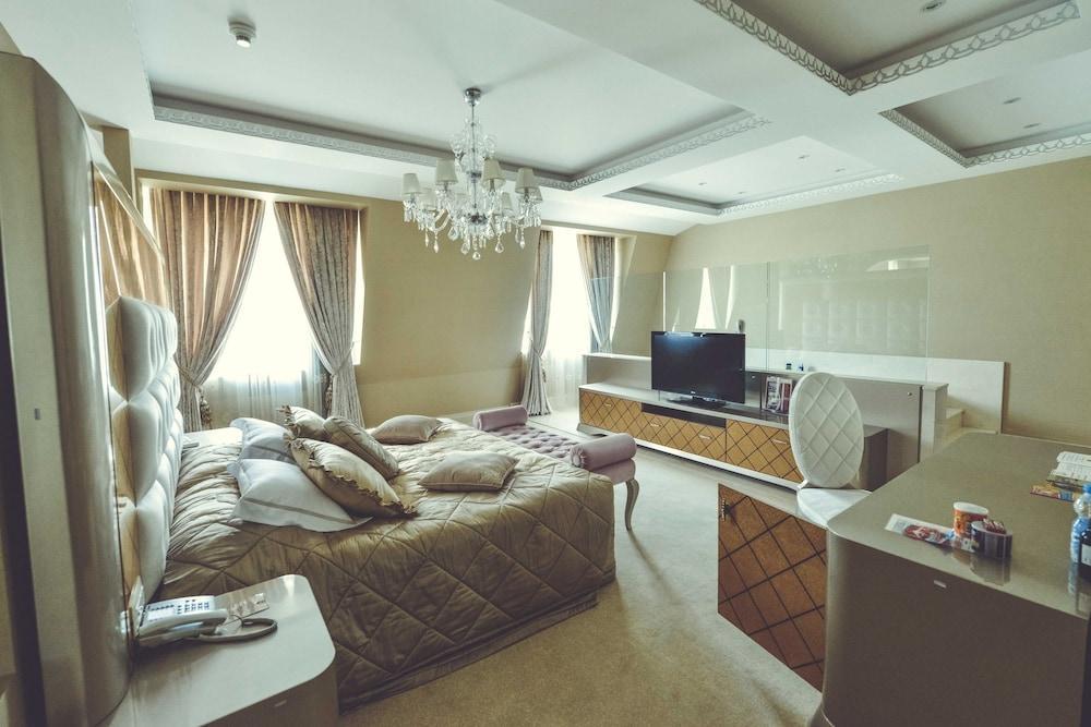 Gabala Garden Hotel Exterior foto A bedroom