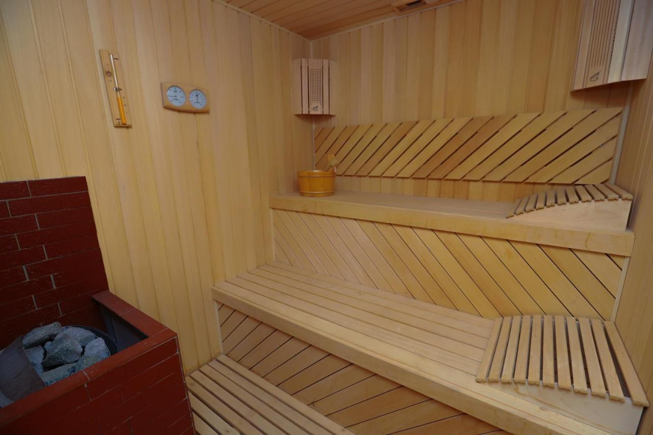 Gabala Garden Hotel Exterior foto A Finnish sauna
