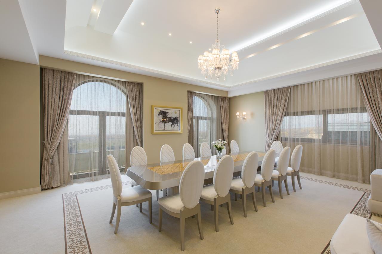 Gabala Garden Hotel Exterior foto A dining room